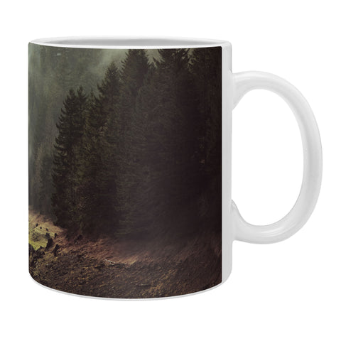 Kevin Russ Foggy Forest Creek Coffee Mug