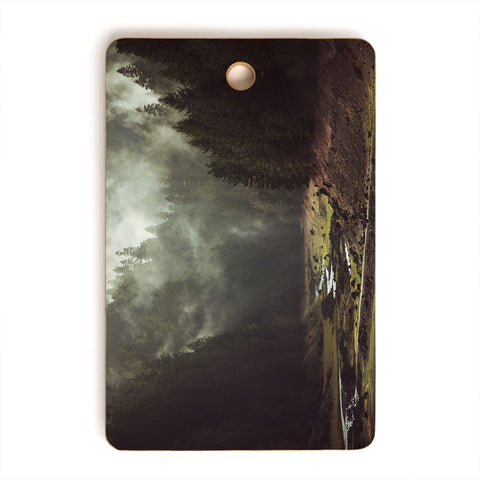Kevin Russ Foggy Forest Creek Cutting Board Rectangle