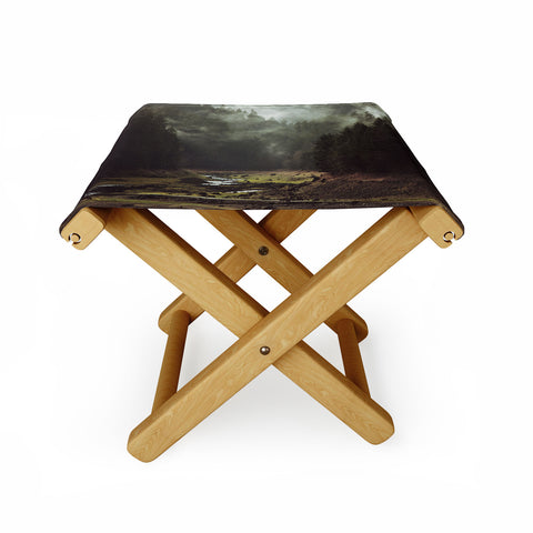 Kevin Russ Foggy Forest Creek Folding Stool