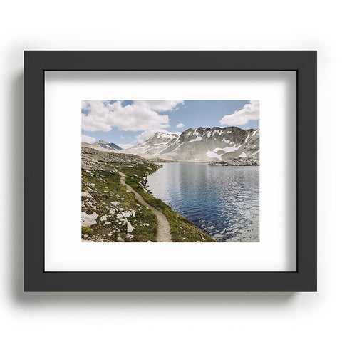 Kevin Russ High Sierra Lake Recessed Framing Rectangle