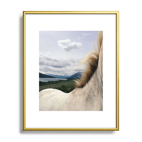 Kevin Russ Horse Back Metal Framed Art Print