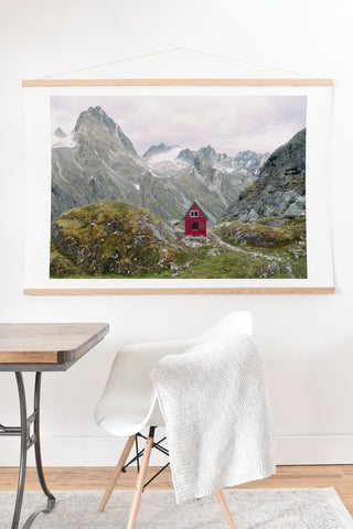 Kevin Russ Mint Hut Art Print And Hanger