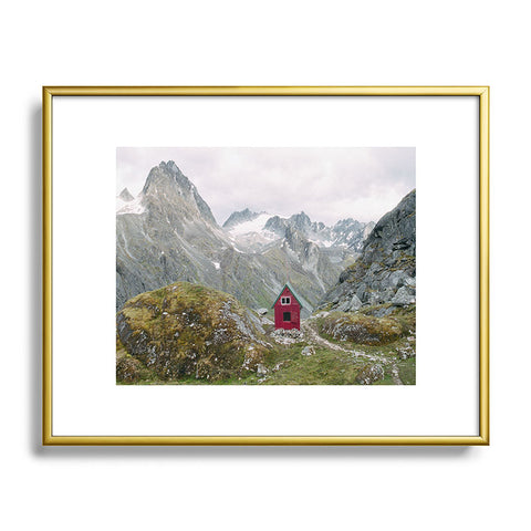 Kevin Russ Mint Hut Metal Framed Art Print