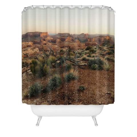 Kevin Russ Monument Valley Morning Shower Curtain
