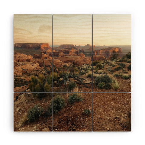 Kevin Russ Monument Valley Morning Wood Wall Mural