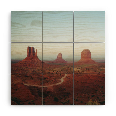 Kevin Russ Monument Valley Wood Wall Mural