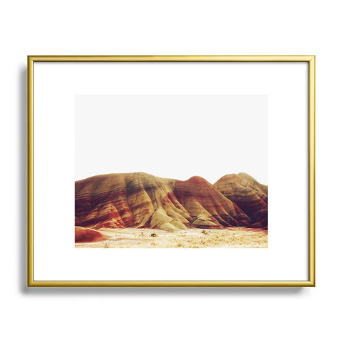Kevin Russ Oregon Painted Hills Metal Framed Art Print