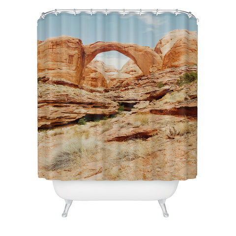 Kevin Russ Rainbow Bridge Shower Curtain