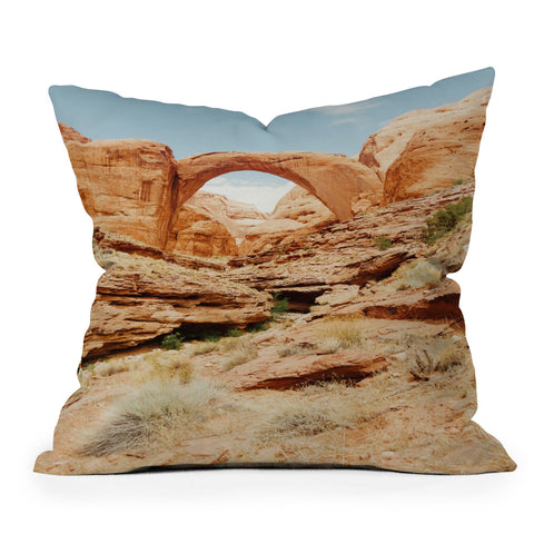 Kevin Russ Rainbow Bridge Throw Pillow
