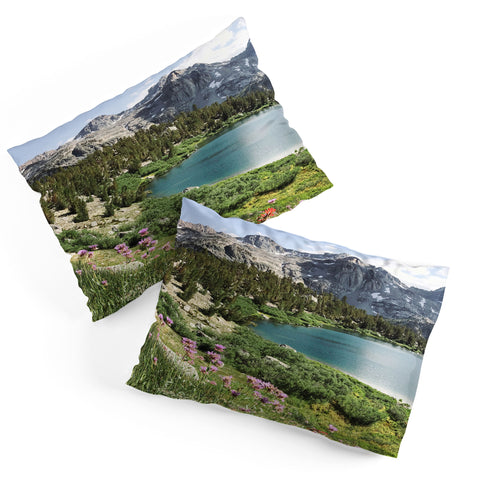 Kevin Russ Sierra Alpine Wildflowers Pillow Shams