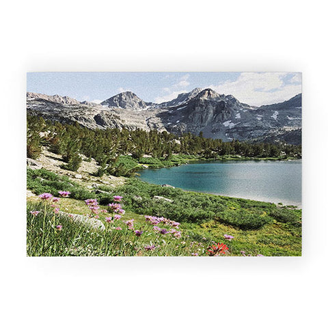 Kevin Russ Sierra Alpine Wildflowers Welcome Mat
