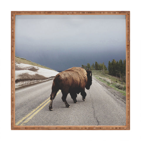 Kevin Russ Street Walker Square Tray