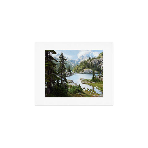 Kevin Russ Summer in the Cascades Art Print