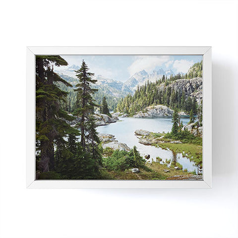 Kevin Russ Summer in the Cascades Framed Mini Art Print