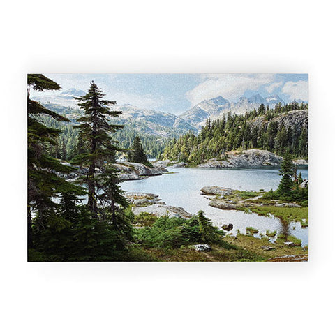 Kevin Russ Summer in the Cascades Welcome Mat