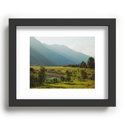 Kevin Russ Wading Deer Recessed Framing Rectangle