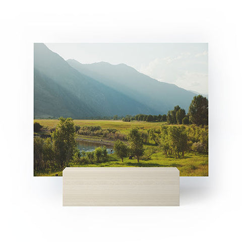 Kevin Russ Wading Deer Mini Art Print