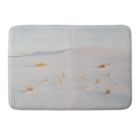 Kevin Russ White Sands National Monument Memory Foam Bath Mat