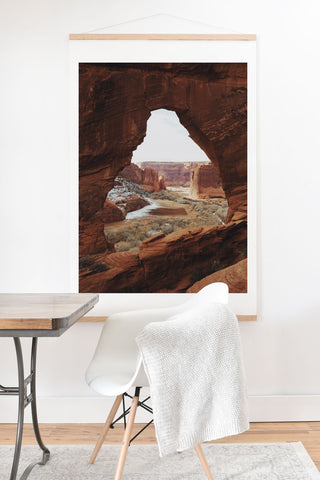 Kevin Russ Window Rock Art Print And Hanger