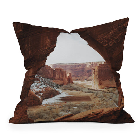 Kevin Russ Window Rock Throw Pillow