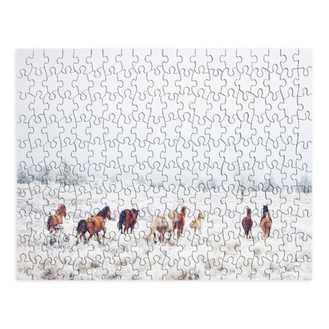 Kevin Russ Winter Horses Puzzle