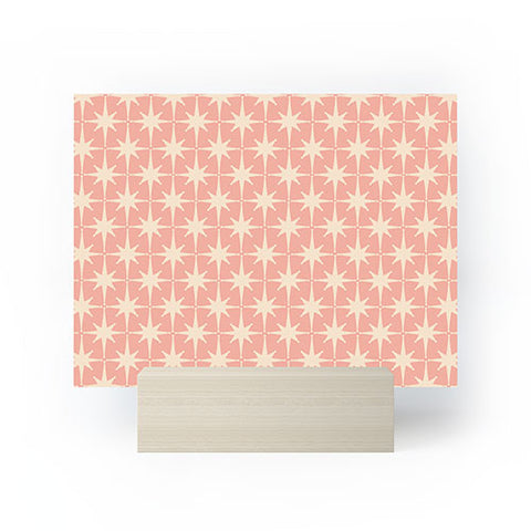 Kierkegaard Design Studio Atomic Age 1950s Retro Starburst Mini Art Print