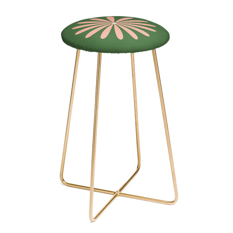 Kierkegaard Design Studio Big Daisy Retro Minimalism Counter Stool