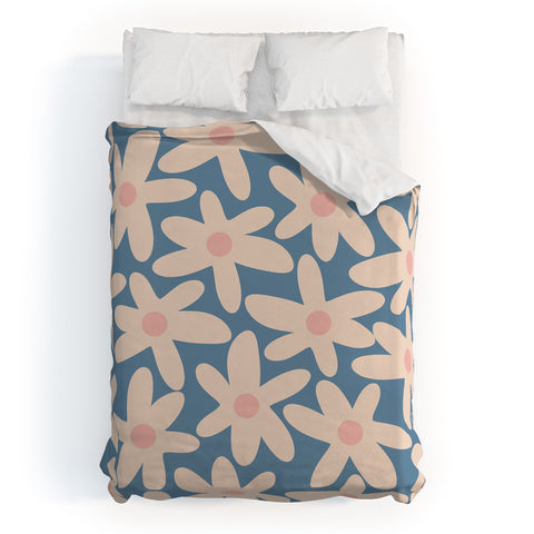 Kierkegaard Design Studio Daisy Time Retro Floral I Duvet Cover