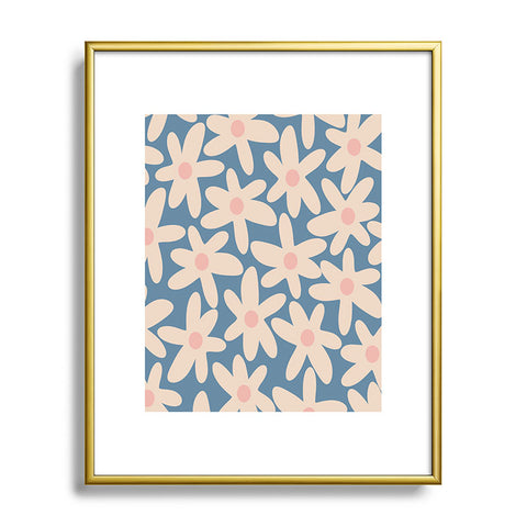 Kierkegaard Design Studio Daisy Time Retro Floral I Metal Framed Art Print