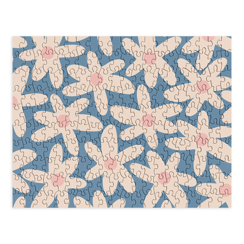 Kierkegaard Design Studio Daisy Time Retro Floral I Puzzle