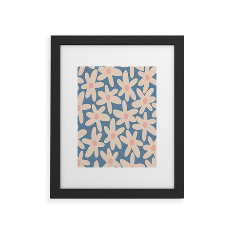 Kierkegaard Design Studio Daisy Time Retro Floral I Framed Art Print