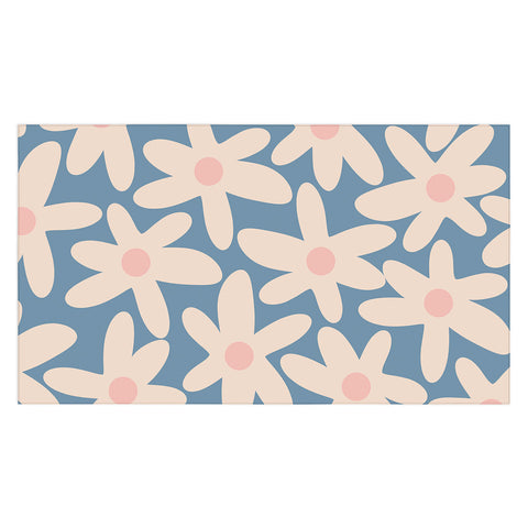 Kierkegaard Design Studio Daisy Time Retro Floral I Tablecloth