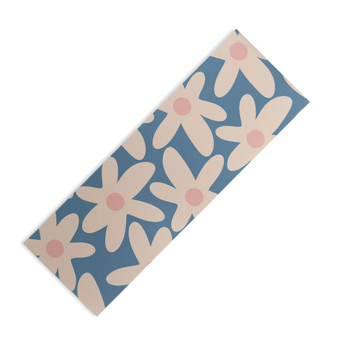 Kierkegaard Design Studio Daisy Time Retro Floral I Yoga Mat