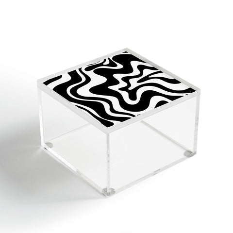 Kierkegaard Design Studio Liquid Swirl Abstract Pattern Acrylic Box