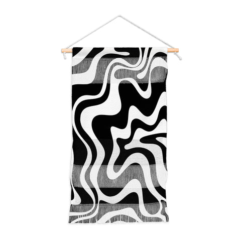 Kierkegaard Design Studio Liquid Swirl Abstract Pattern Wall Hanging Portrait