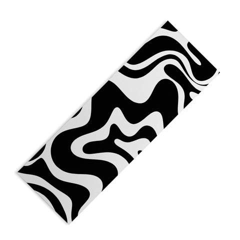 Kierkegaard Design Studio Liquid Swirl Abstract Pattern Yoga Mat