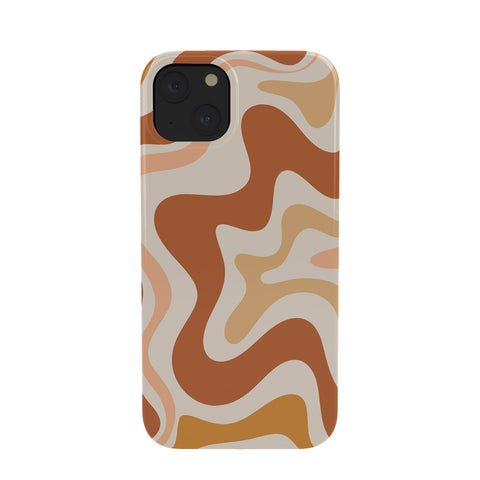 Kierkegaard Design Studio Liquid Swirl Earth Tones Phone Case