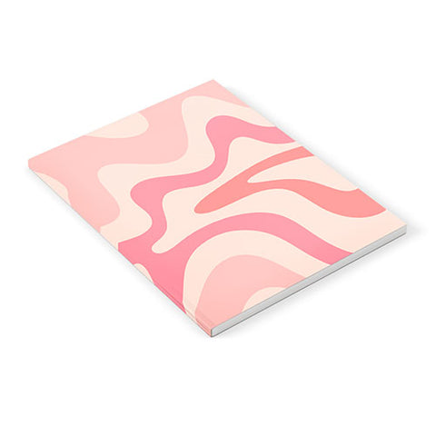 Kierkegaard Design Studio Liquid Swirl Soft Pink Notebook