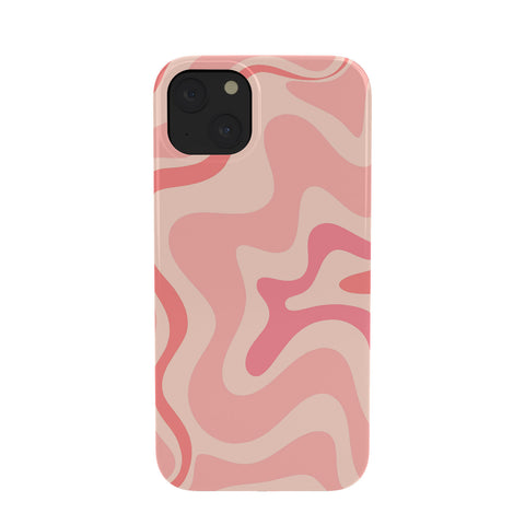 Kierkegaard Design Studio Liquid Swirl Soft Pink Phone Case
