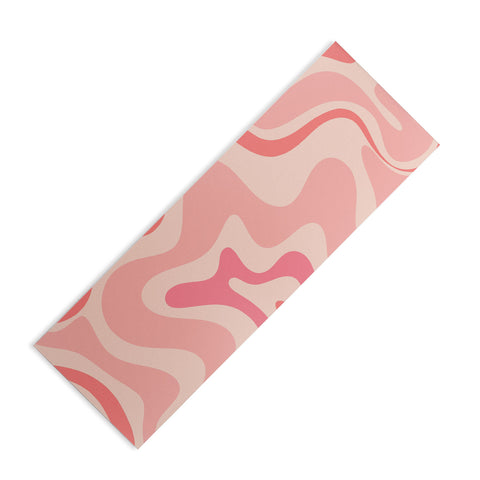 Kierkegaard Design Studio Liquid Swirl Soft Pink Yoga Mat