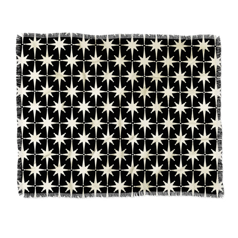 Kierkegaard Design Studio Midcentury Modern Atomic Age Throw Blanket