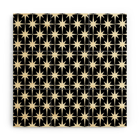 Kierkegaard Design Studio Midcentury Modern Atomic Age Wood Wall Mural