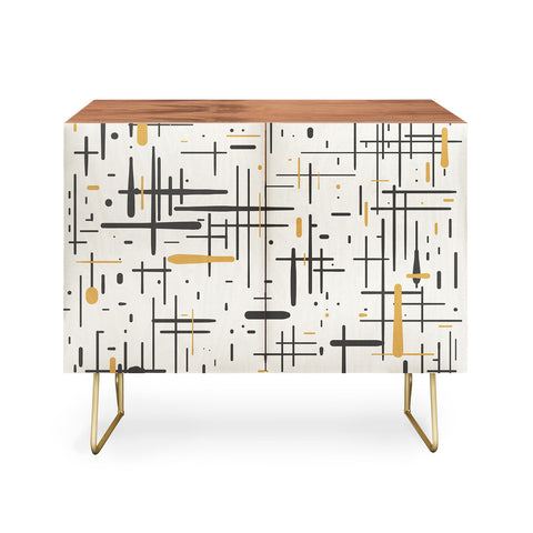 Kierkegaard Design Studio MidCentury Modern Kinetikos Credenza