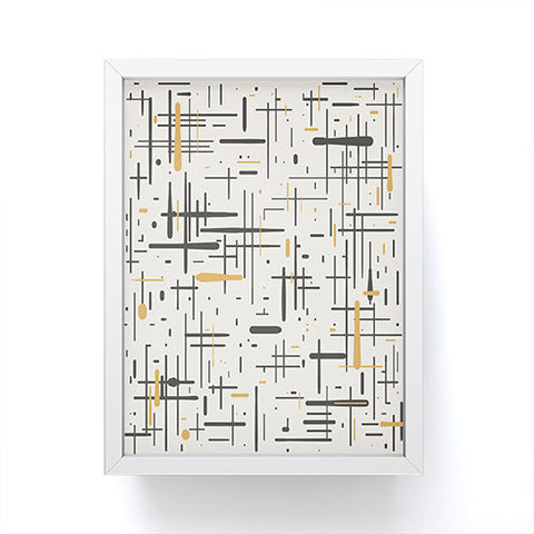 Kierkegaard Design Studio MidCentury Modern Kinetikos Framed Mini Art Print