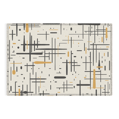 Kierkegaard Design Studio MidCentury Modern Kinetikos Outdoor Rug