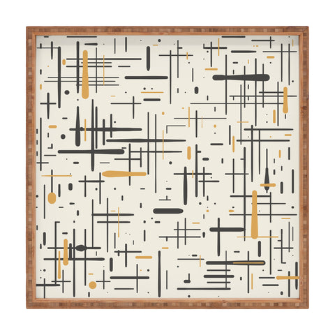 Kierkegaard Design Studio MidCentury Modern Kinetikos Square Tray