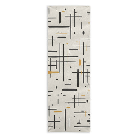 Kierkegaard Design Studio MidCentury Modern Kinetikos Yoga Towel