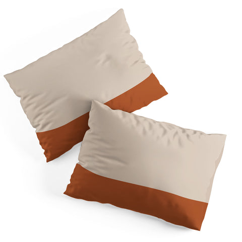 Kierkegaard Design Studio Minimalist Solid Color Block 1 Pillow Shams