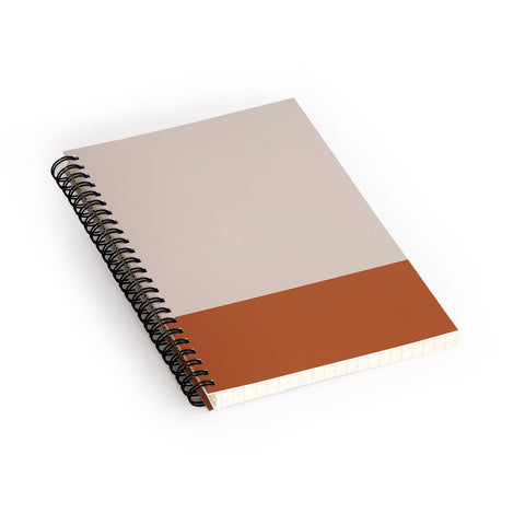 Kierkegaard Design Studio Minimalist Solid Color Block 1 Spiral Notebook