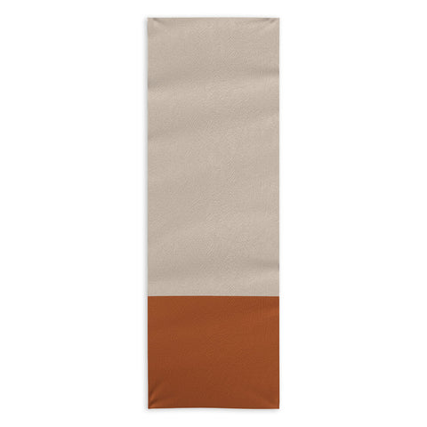 Kierkegaard Design Studio Minimalist Solid Color Block 1 Yoga Towel